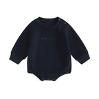 Lioraitiin 0-18M Infant Baby Boys Sweatshirt Bodysuit Long Sleeve