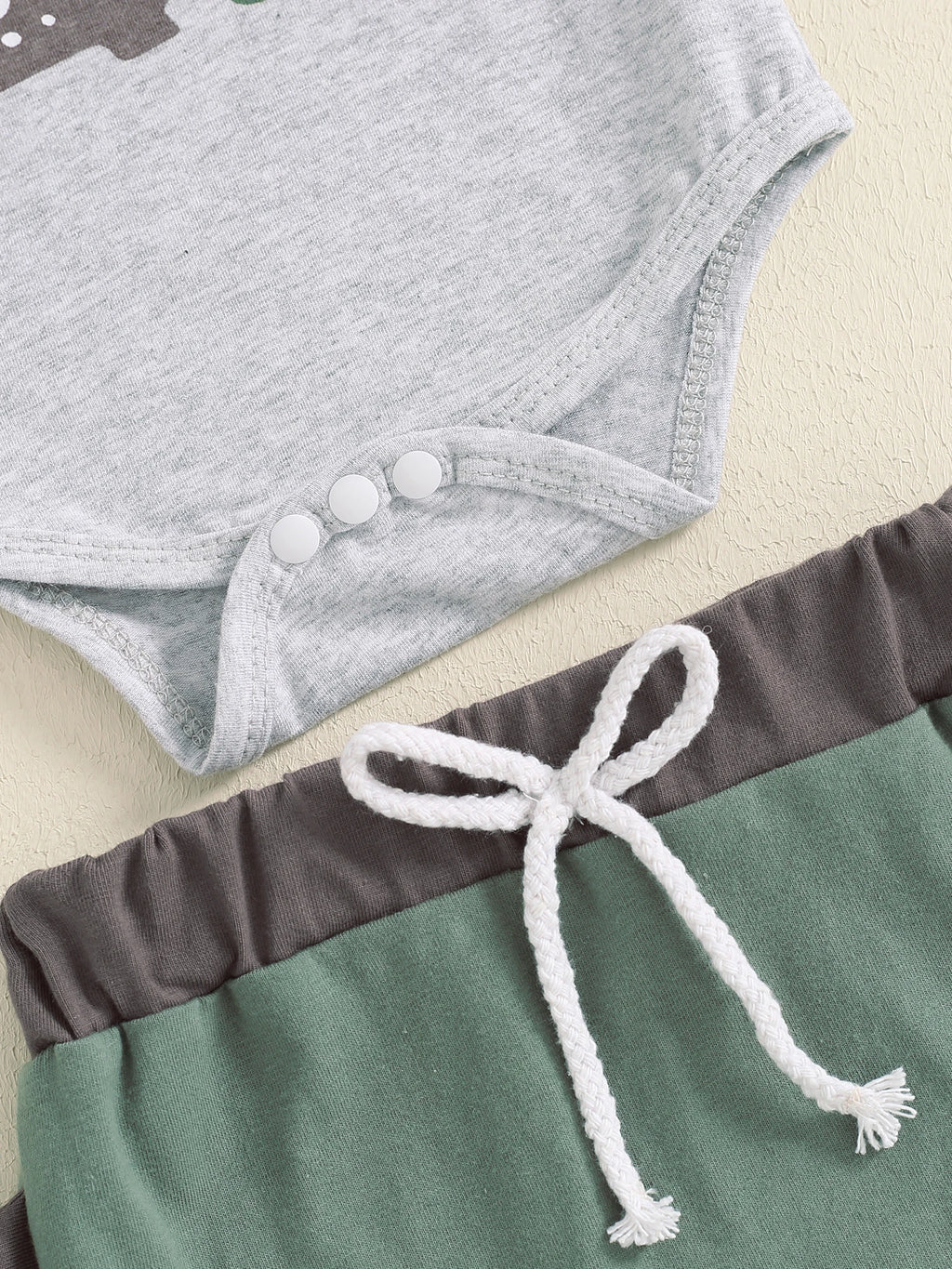 Lioraitiin Baby Boys Outfit, Long Sleeve Crew Neck Dinosaur Print