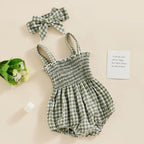 Lioraitiin 0-18M Newborn Infant Baby Girl Fashion Bodysuit Sleeveless