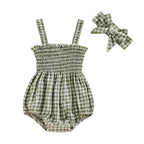 Lioraitiin 0-18M Newborn Infant Baby Girl Fashion Bodysuit Sleeveless